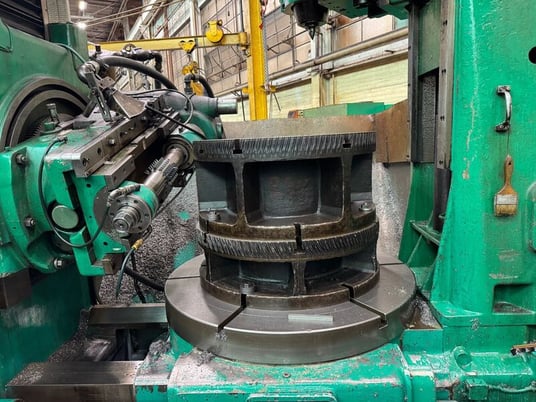 Liebherr #L1200, vertical gear hobber, 47.2" workpiece diameter, 41.3" table diameter, conventional Control - Image 5