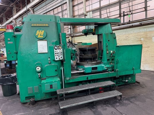 Liebherr #L1200, vertical gear hobber, 47.2" workpiece diameter, 41.3" table diameter, conventional Control - Image 8