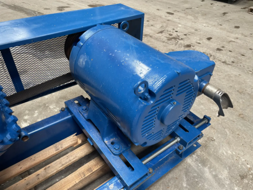 100 HP Vilter #456XL, 6-cylinder belt type reciprocating compressor, 230/460 V., Fr.404T - Image 10