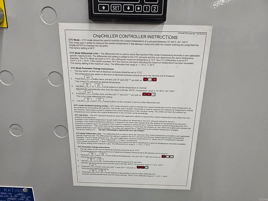 ChipBlaster #GV2-80, High Pressure Coolant System, 1000 psi, 100-gallon tank, (2) 40-liter modules, 10 GPM - Image 8