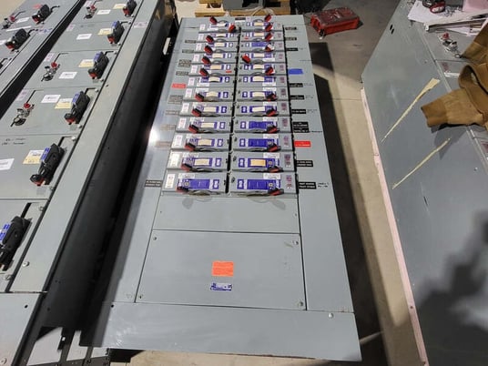225 Amp. Square D, QMB-6081-2, Fusible Switch Panelboard, 600 Volt, 3PH - Image 1