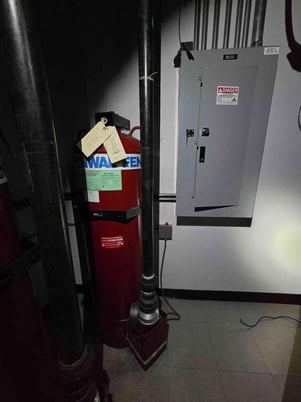 220 lbs. Fenwal #FM-200, Clean Agent Extinguishing System - Image 1