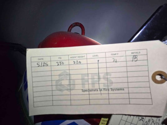 220 lbs. Fenwal #FM-200, Clean Agent Extinguishing System - Image 2