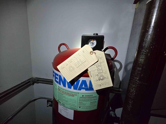 220 lbs. Fenwal #FM-200, Clean Agent Extinguishing System - Image 4