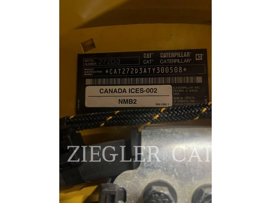 Cat 272D3, Skid Steer Loader, 386 hours, S/N: TY300508, 2025 - Image 6