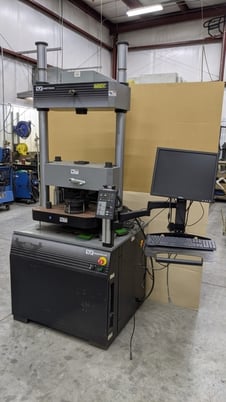 120000 lb. (600kN) Instron #600DX, reconditioned/retrofitted & certified, 1 yr warranty - Image 2