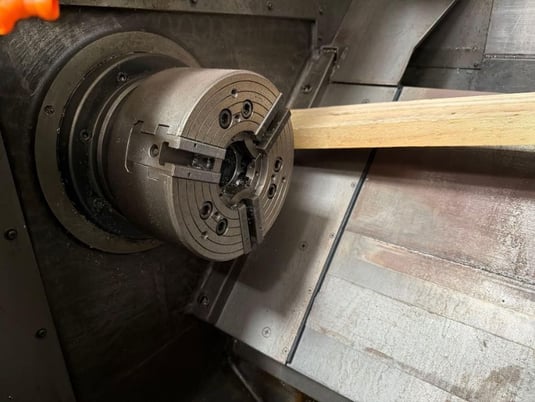 Mori Seiki #SL-3, CNC lathe, Fanuc Control, 22.4" swing, 8" chuck, 2" bar, 12 turret stations, 20 HP - Image 4