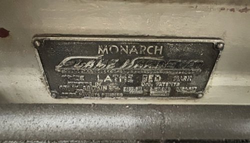 Monarch #60, Tool Room Lathe, 1954 - Image 2