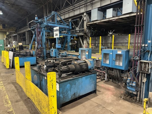 10000 lb./12000 lb. Stamc, Coil Packaging Line w/Stacker, 72" OD x 36" multi - Image 1