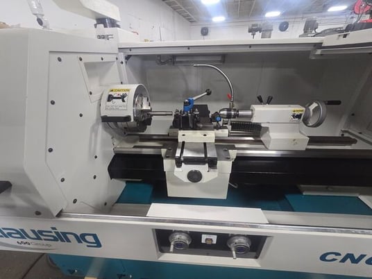 Clausing #CNC1440PT, cnc lathe, 14" swing, 6.7" swing over cross slide, 40" centers, 1.5" bore, 2000 RPM, 5 - Image 5