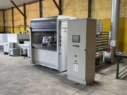 Cefla #Prima, Reciprocating Spray Machine, w/ Unidry-G Hot Air Drying Conveyor, 2022 - Image 1