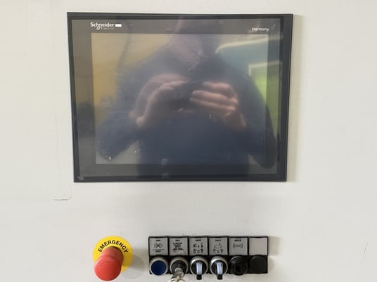 Cefla #Prima, Reciprocating Spray Machine, w/ Unidry-G Hot Air Drying Conveyor, 2022 - Image 4