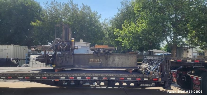 Lucas #Precision-41, Horizontal Boring Mill, 4" spindle, #6 Morse Taper, 60" X-Axis Travel, Rotary Table, 15 - Image 1