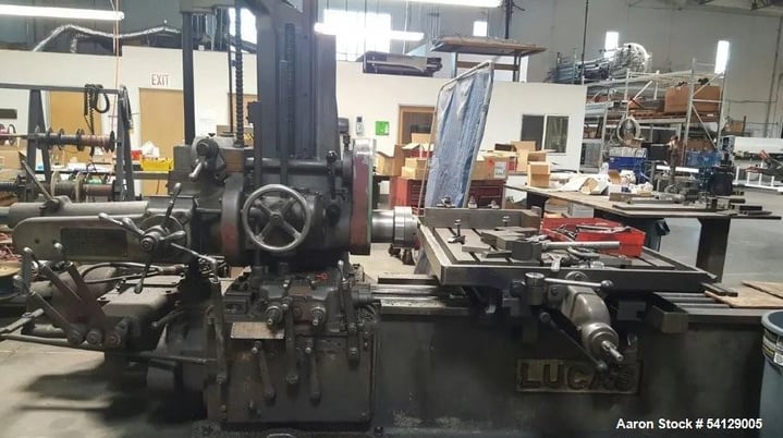 Lucas #Precision-41, Horizontal Boring Mill, 4" spindle, #6 Morse Taper, 60" X-Axis Travel, Rotary Table, 15 - Image 2