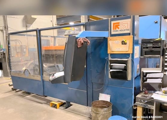 Prima #Platino-2040, Laser Cutting Machine, 80" x 160" x 6" travel, 6' x12' table, 5 kW, Primach 20L PLC, 2008 - Image 2