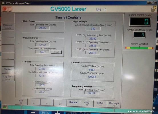 Prima #Platino-2040, Laser Cutting Machine, 80" x 160" x 6" travel, 6' x12' table, 5 kW, Primach 20L PLC, 2008 - Image 10