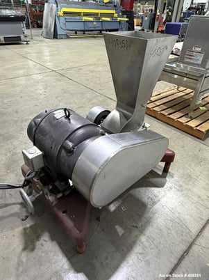 Fitzpatrick Fitz-Mill #D, Hammer Mill, VFD Control, 12" diameter cut chamber, 16 blades, 7.5 HP, GS2 drive - Image 3