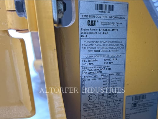 Caterpillar CB15, Twin Drum Roller, 1846 hours, S/N: M9400319, 2021 - Image 8
