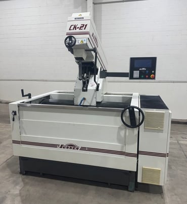 Sunnen #CK-21, 12" stroke, 3/4"-8" dia., 4 HP, automatic feed, 1500 lb part capacity, 1998, retrofit 2007 - Image 1