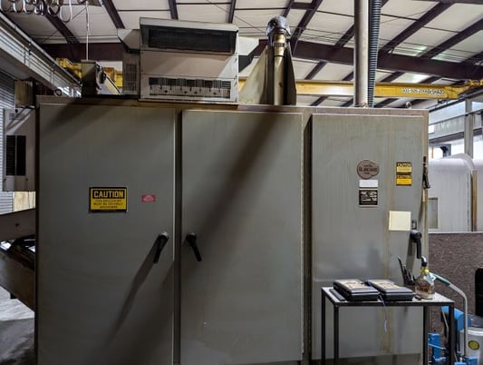 Blanchard #72HD-120-144, rotary surface grinder, 38" height under new segments, excellent condition, one owner - Image 3