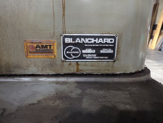 Blanchard #72HD-120-144, rotary surface grinder, 38" height under new segments, excellent condition, one owner - Image 8