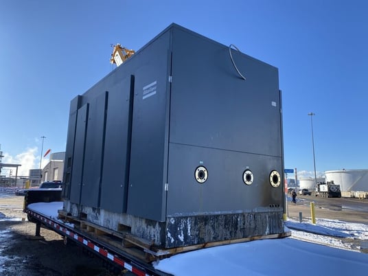 125 psi, Atlas Copco #ZR500VSD, Oil-Free Rotary Screw Air Compressor Package, 666 HP @ 2180 RPM Siemens - Image 1