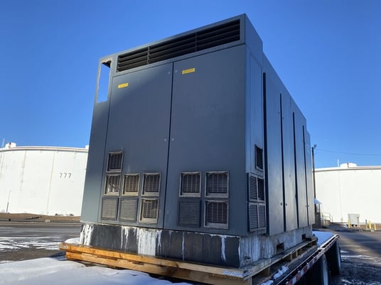 125 psi, Atlas Copco #ZR500VSD, Oil-Free Rotary Screw Air Compressor Package, 666 HP @ 2180 RPM Siemens - Image 3