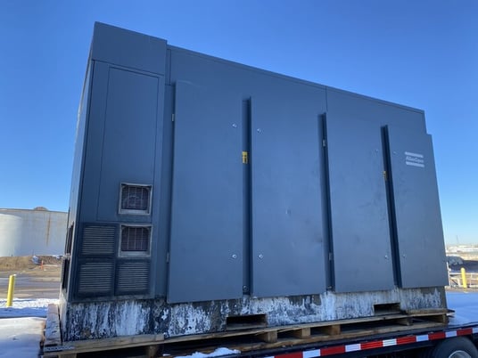 125 psi, Atlas Copco #ZR500VSD, Oil-Free Rotary Screw Air Compressor Package, 666 HP @ 2180 RPM Siemens - Image 4