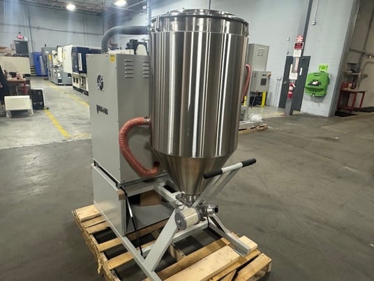 Dri-Air #HPD-6, 60 lb./hr. material dryer with 200 lb. capacity hopper, 50 CFM, -100&deg;F dewpoint, 2026 - Image 3