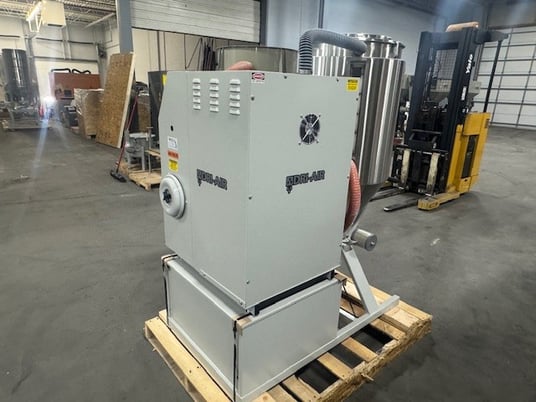 Dri-Air #HPD-6, 60 lb./hr. material dryer with 200 lb. capacity hopper, 50 CFM, -100&deg;F dewpoint, 2026 - Image 4