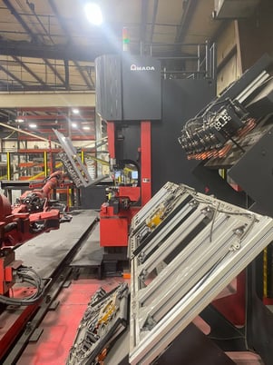 240 Ton, Amada #HDS2204NTW, CNC Hydraulic Press Brake, 2012 - Image 7