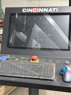 350 Ton, Cincinnati #350PF12, CNC Press Brake, 18" Throat, 2 Axis, 14' overall, 2021 - Image 2