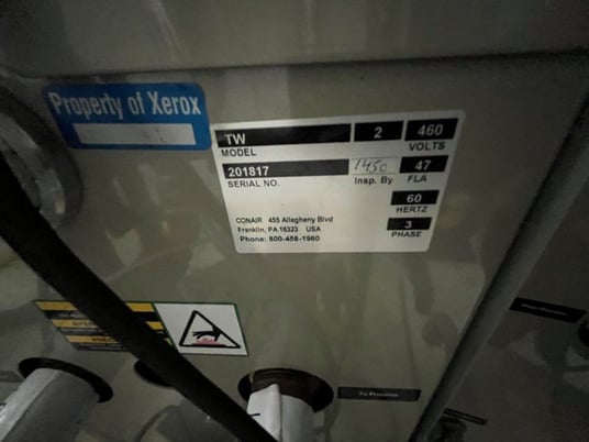 6 kW Conair #TW2, Thermolator, 460 V., Single Zone - Image 2