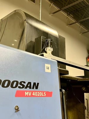 Daewoo Doosan #MV-4020LS, CNC vertical machining center, 40.2" X, 20.1" Y, 24.6" Z, 15000 RPM, 25 HP, 47.2" x - Image 8