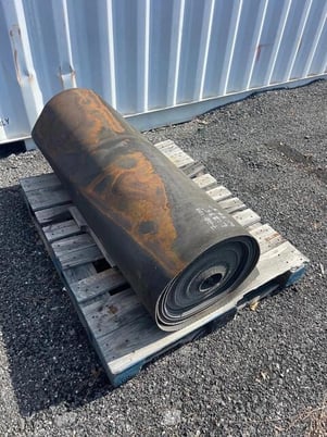50.5" wide x 135' long Conveyor Belt, Rough Top 2 Ply - Image 5