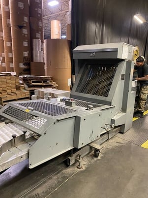 Heidelberg #Mercury-2-Tower-4-Web, Newspaper Press System, 40" Width, 24-13/16" cutoff, folder, splicers, 2004 - Image 7