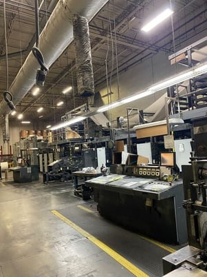 Heidelberg #Mercury-2-Tower-4-Web, Newspaper Press System, 40" Width, 24-13/16" cutoff, folder, splicers, 2004 - Image 8