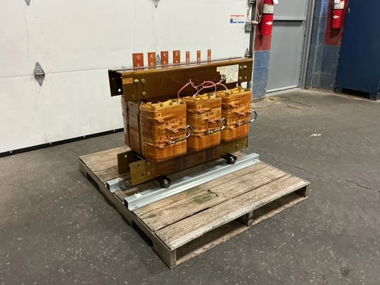 Liebert, Emerson #A150C, transformer core, 150 KVA, 480 HV, 208/120 LV - Image 2