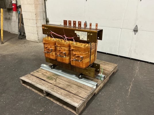 Liebert, Emerson #A150C, transformer core, 150 KVA, 480 HV, 208/120 LV - Image 3