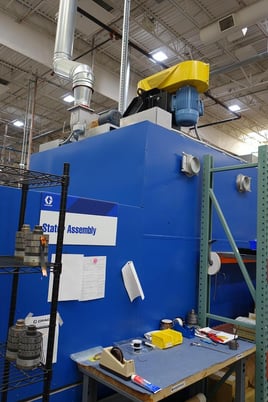 JPW #C98TULEP480V45KW, Conveyor Oven, 40' conveyor, 21" max height, 2 zone, AB Control, 480 V., 2003 - Image 3