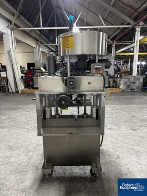 Kaps-All #E, Automatic Bottle Capper, conveyor, Stainless Steel base - Image 4