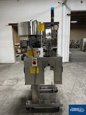 Kaps-All #E, Automatic Bottle Capper, conveyor, Stainless Steel base - Image 5