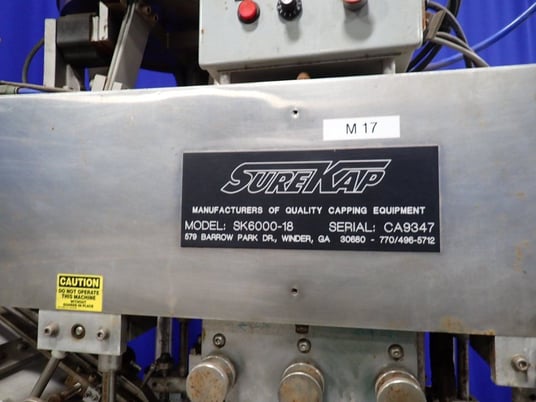 Surekap #SK600018, Capper, - Image 4