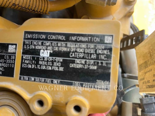 Cat 246D3, Skid Steer Loader, 273 hours, S/N: T9Z01351, 2024 - Image 8