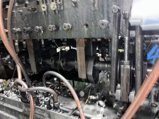 Waterbury #1512-ICOP, transfer press, brake/clutch, Arc Trol-1 die protection, pneumatic counter balances - Image 9