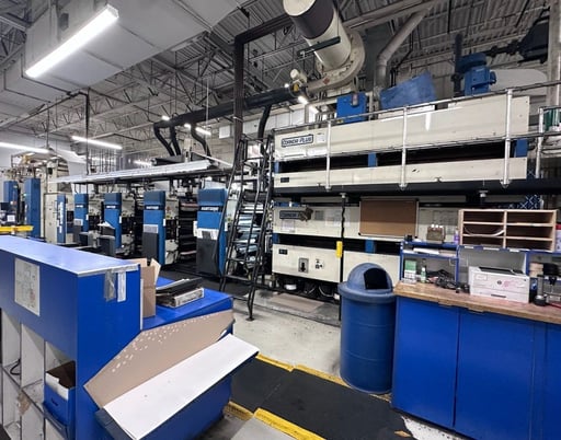 Hantscho #Mark-16, 4-Unit / 2-Web Press System, 32 pages, 22.8" cutoff, 36" web, 1994 - Image 2