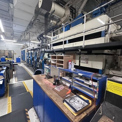 Hantscho #Mark-16, 4-Unit / 2-Web Press System, 32 pages, 22.8" cutoff, 36" web, 1994 - Image 6