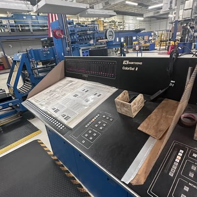 Hantscho #Mark-16, 4-Unit / 2-Web Press System, 32 pages, 22.8" cutoff, 36" web, 1994 - Image 9