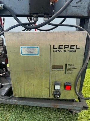 Lepel #TR-1000A, Induction Capacity Sealing Conveyor System, 6" wide x 52" long conveyor, 1/2 HP DC motor - Image 2