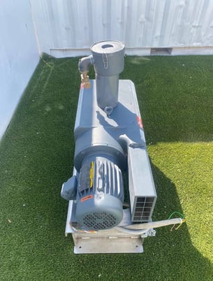 57 acfm, Busch #MM1144.BV06.11XX, Dry Claw Vacuum Pump, 45 Torr, 3 HP Baldo Super-E motor, 1760 RPM, 2019 - Image 5